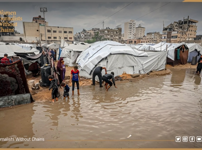 Gaza Faces Winter Catastrophe as Aid Blocked, Rights Group Warns